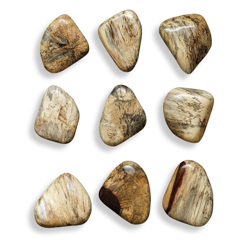 Pebbles Wood Wall Decor, S/9