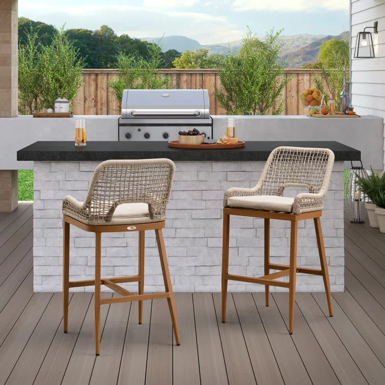 Kiarn Patio Bar Stool