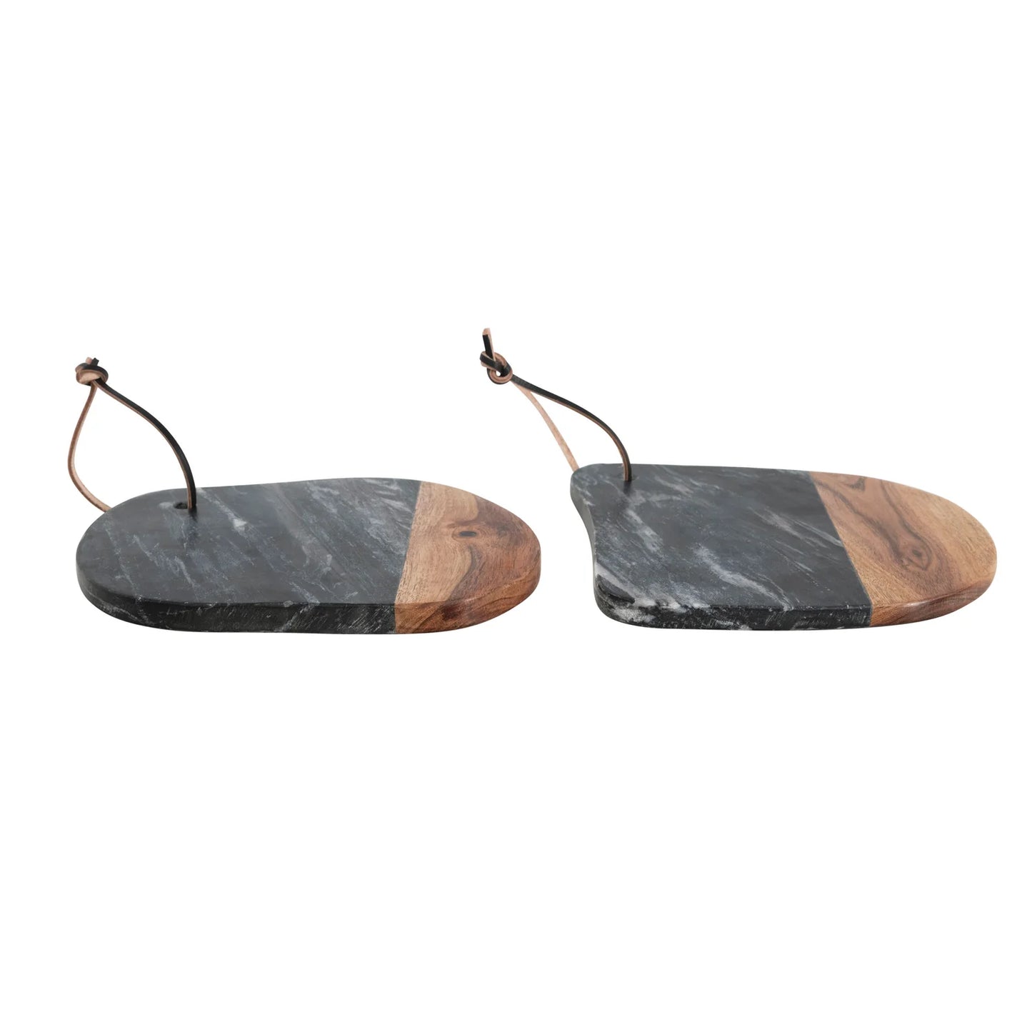Marble & Acacia Wood Cutting Board
