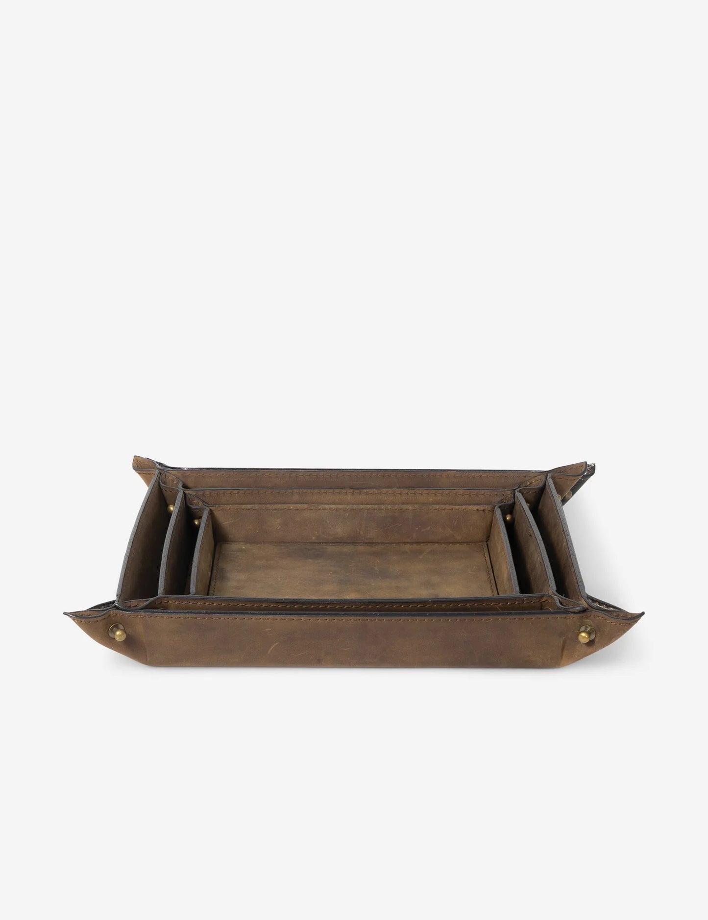 Derby Leather Tray, Large