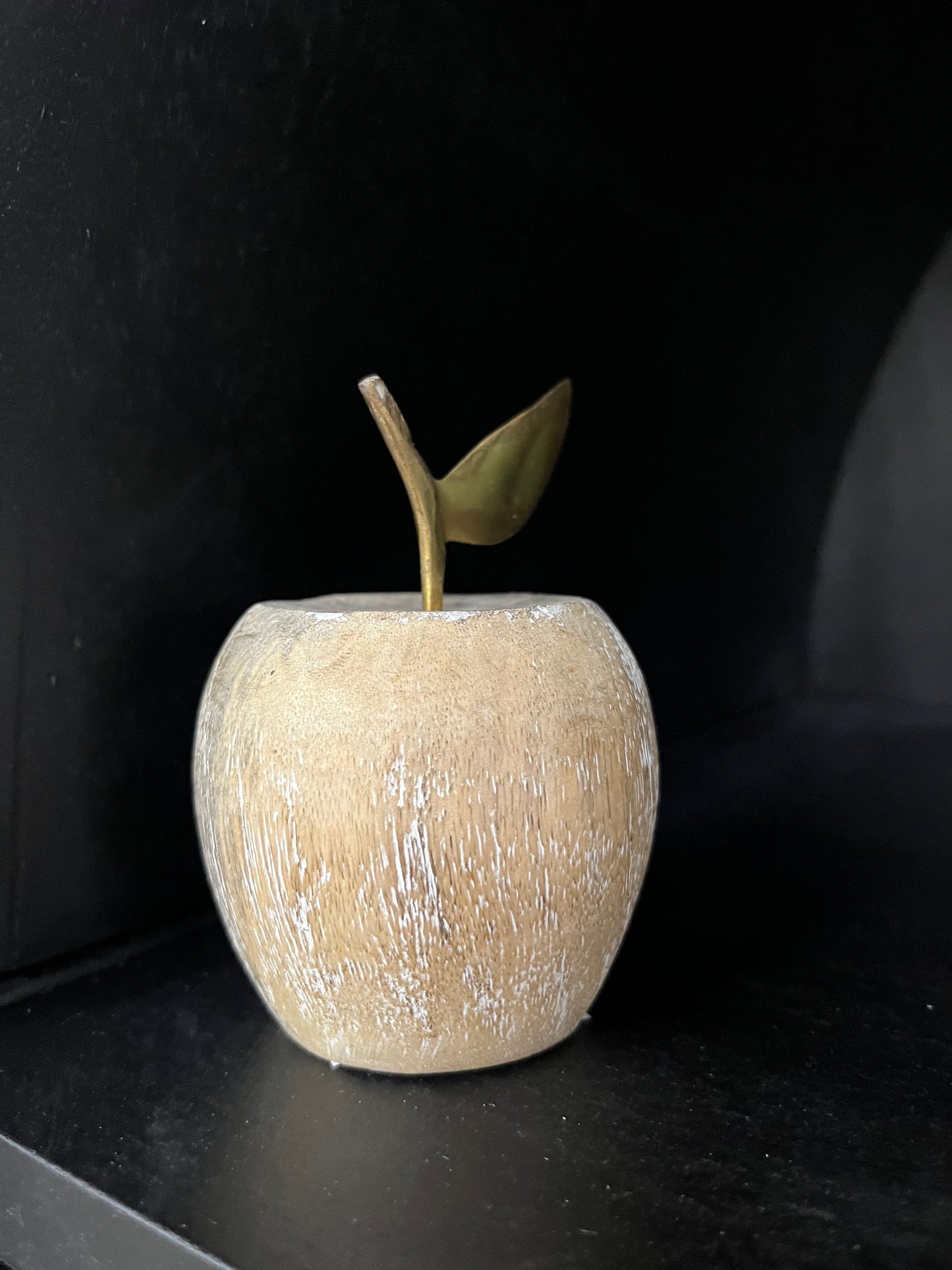 Wood & Gold Apple