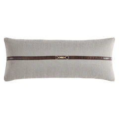 Herringbone Buckle Pillow