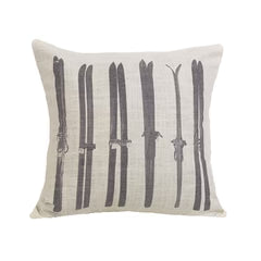 Ski Throw Pillow