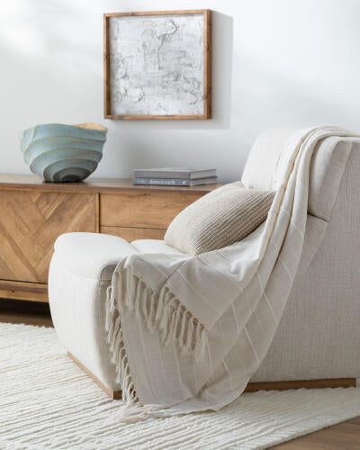 Cream Prolo Throw