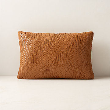 Flow Leather Saddle Pillow
