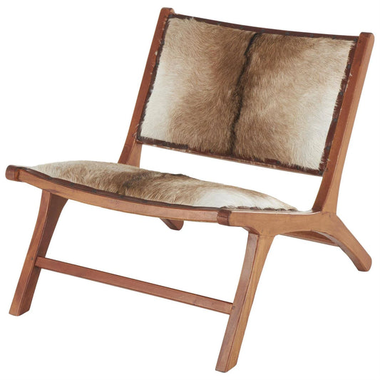Rustic Hide Chair